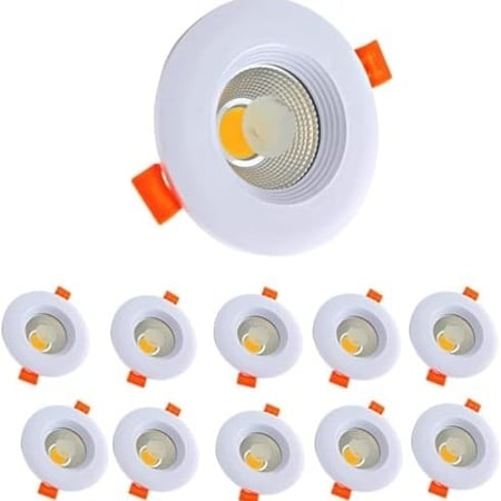 كرتون 50 حبة سبوت لايت دفن 10 سم  10 واط