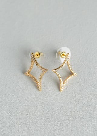 حلق لوي فيتون ديزاين مطلي ذهب ماركة Elegance Lovers