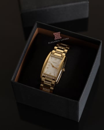 ساعة نسائية ماركة كوتش Reese Gold White Dial