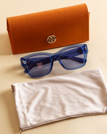 نظارة شمسية نسائية ماركة توري بورش - TY7167U Blue