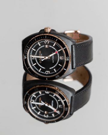 ساعة رجالية ماركة كوتش Charter Black/Gold