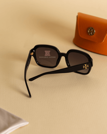 نظارة شمسية نسائية ماركة توري بورش TY7143U Black Polarized
