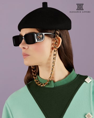 نظارة شمسية نسائية ماركة غوتشي - GUCCI Trend