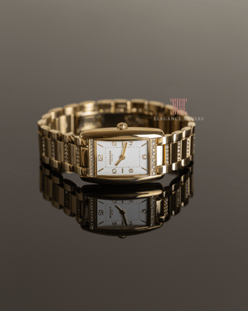 ساعة نسائية ماركة كوتش Reese Gold White Dial