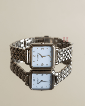 ساعة نسائية ماركة كوتش Champagne Silver