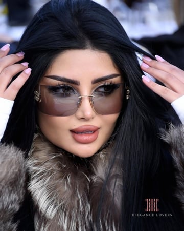 نظارة شمسية نسائية ماركة ميو ميو - MIU MIU Trend Purple