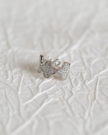 طقم إسوارة + خاتم فان كليف ديزاين ماركة Elegance Lovers