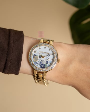 ساعة نسائية ماركة كوتش Chelsea Gold