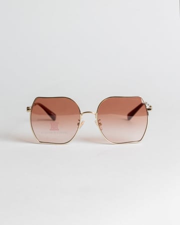 نظارة شمسية نسائية ماركة كوتش Shiny Light Gold