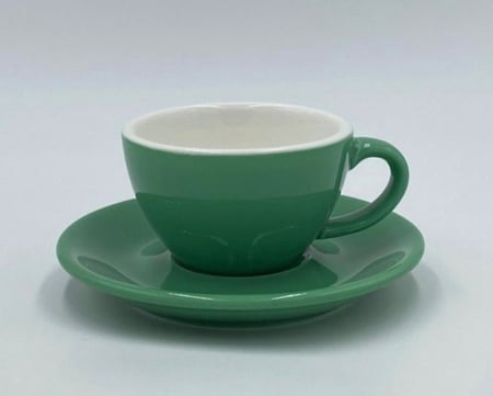 Green cappuccino
