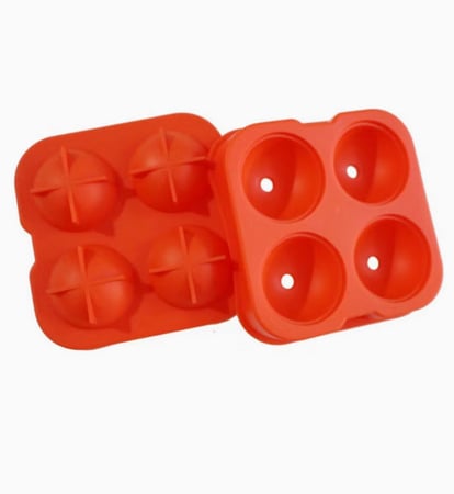 Orange ice ball maker 4