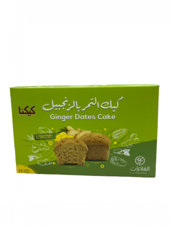 كيك التمر بالزنجبيل كيكنا الفاخرات 15 قطعة