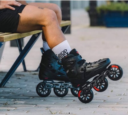 صورة سكيت 3 عجلات للتزلج Flying Eagle 110 3 wheels skates