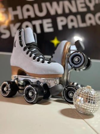 Photo of Moonlight Grey Roller Skates in Saudi Riyadh