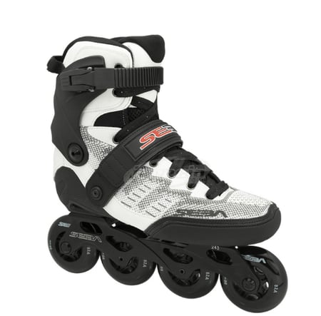 صورة سكيت سيبا جي تي 80 ابيض تصميم مريح يدعم قدميك ويقلل من الإجهاد