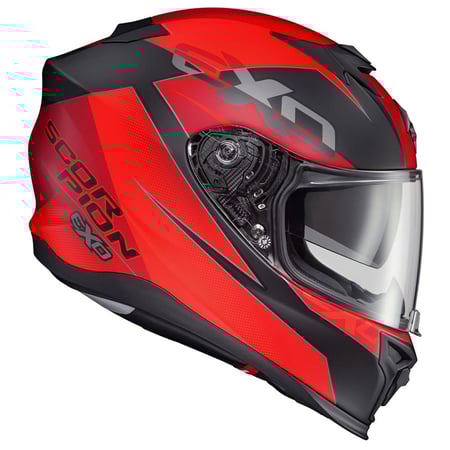 خوذة اسكوربيون EXO-T520 HELMET FACTOR RED