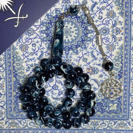 مسباح تركوازي مخلوط