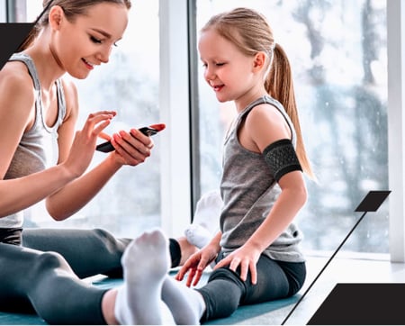 حزام تثبيت ازرق