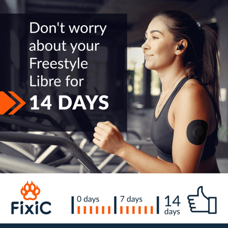 لاصق دائري اسود fixic