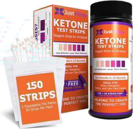 اشرطة تحليل كيتون البول  الانتهاء 6/2026