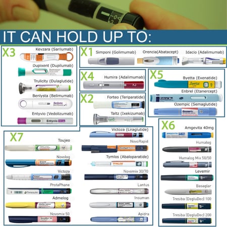 حافظة ستانليس ستيل حجم كبير الى 7 اقلام