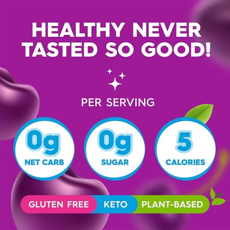 جلي خالي من السكر كرز اسود