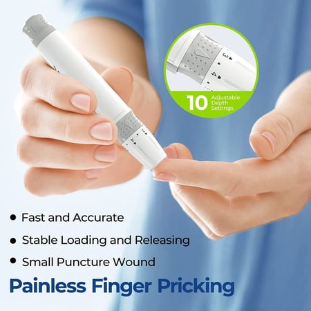 جهاز قياس السكر مع 150شريط