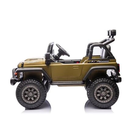 سيارة أطفال كهربائية SUV ببطارية 12 فولت – مزودة بمحركين، تحكم عن بعد، أضواء LED، بلوتوث،