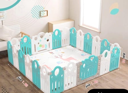 بيت حاجز اطفال مع باب