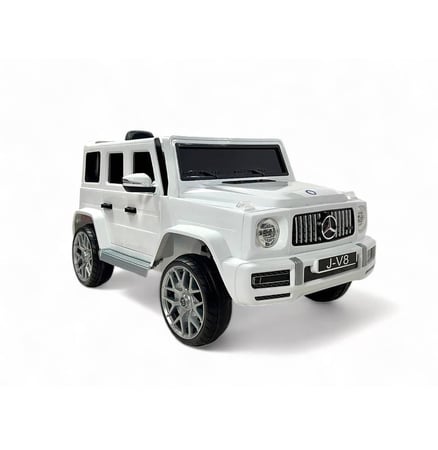 سيارة مرسيدس جي كلاس للاطفال 12 فولت مع جهاز تحكم عن بعد، سيارة كهربائية، ابواب قابلة للفتح، مصابيح LED