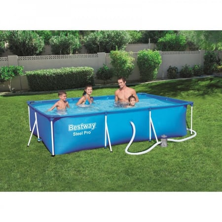 بست واي® مسبح شراع فريم مستطيل مع فلتر 300CMX201CMX66CM 3300L  -26-56411