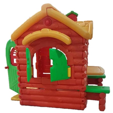 كوخ  اطفال العاب مع كرسيين