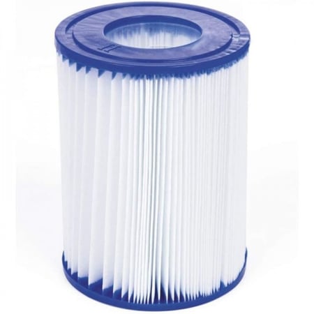 بست واي® بست واي® مسبح شراع  أعمدة دائري ازرق مع فلتر وسلم 427X107CM 26-56950