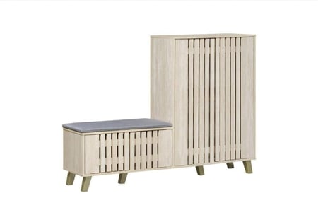 دولاب جزم مع اريكة