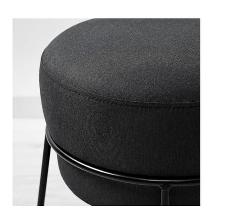 كرسي بوف اسود