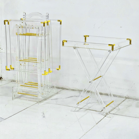 طقم طاولات شنطة اكرلك