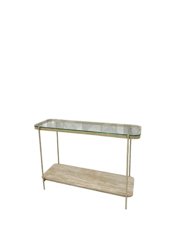 كونسول استقبال زجاج