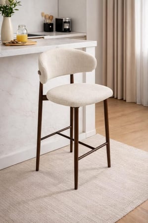 كرسي بار قماش فاخر