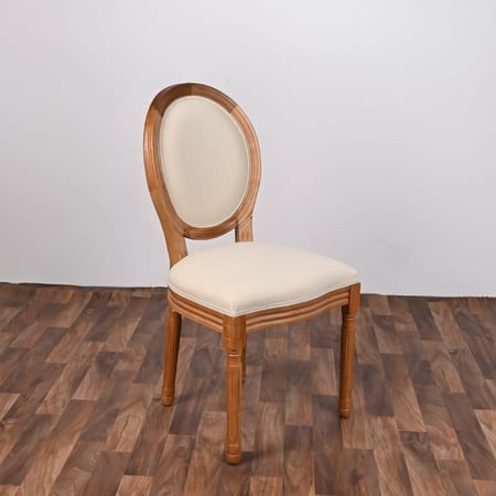 كرسي مفرد خشبي