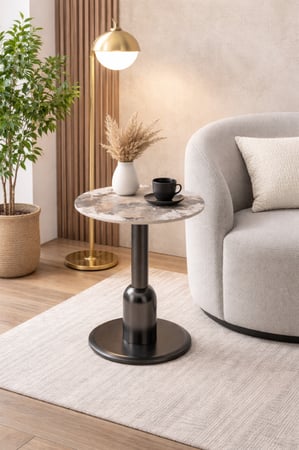 طاولة خدمة مفرد سرميك