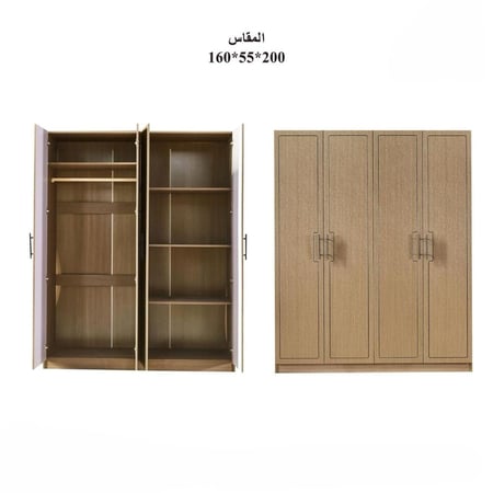 دولاب ملابس 4 ابواب