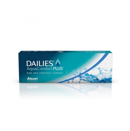 عدسات شفافة يومية ديليز أكوا كمفورت بلس DAILIES AquaComdort PLUS LENSES