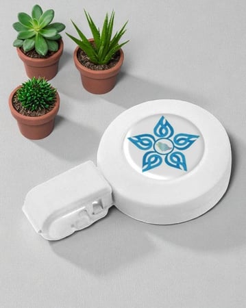 حامل بطاقة مع شعار 3D التجمعات الصحية وشركة الصحة القابضة