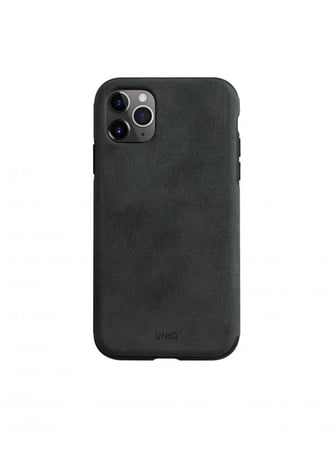 -- كفر حماية للايفون 11 برو شامواه من يونيك – اسود