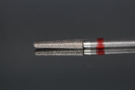 Round End Tapered Diamond Red
