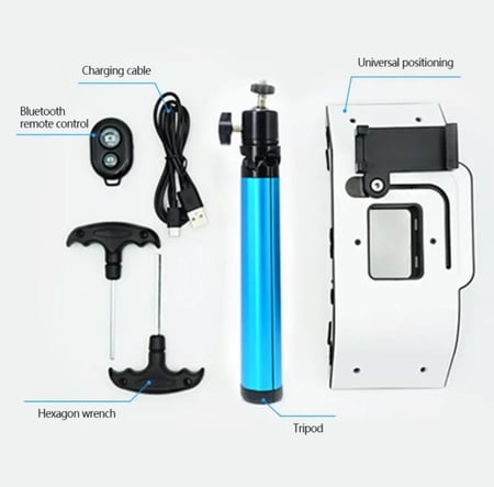 اضاءة تصوير فيديو للابتسامات بالجوال