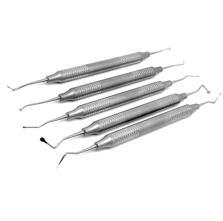 5Pcs Dental Cord Packer