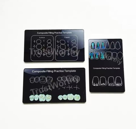 Composite Filling Practice Template