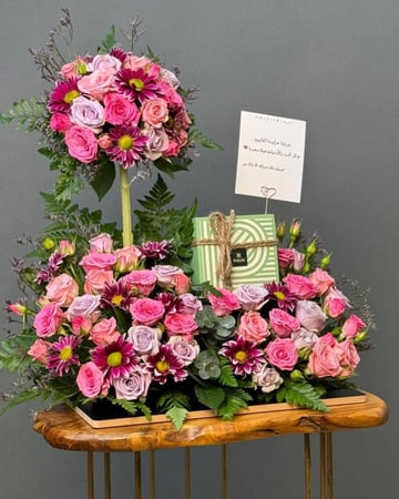 تشوكلت باتشي مع ورد