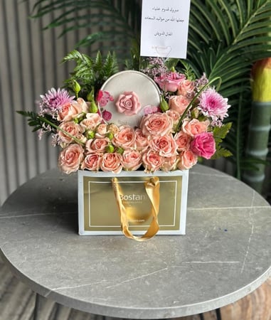 تنسيق تشوكلت بستاني وردة المميز توصيل فوري الرياض